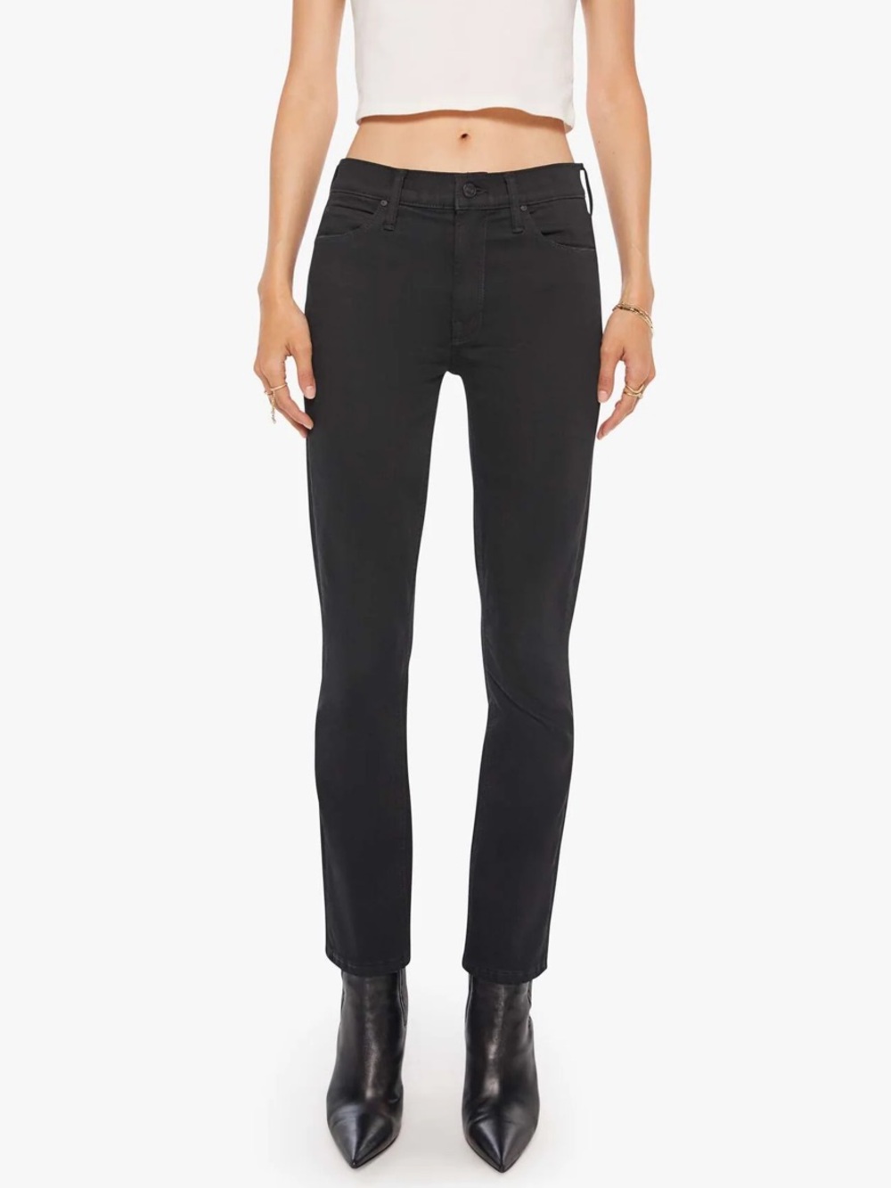 Mother Denim The Mid Rise Dazzler Ankle Not Guilty size 4 27 Women’s Jeans Pants